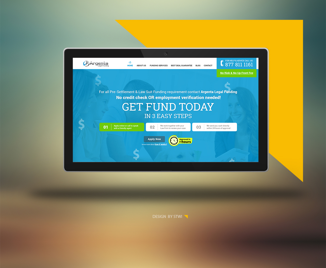 Website Design India - Argenta Legal Funding