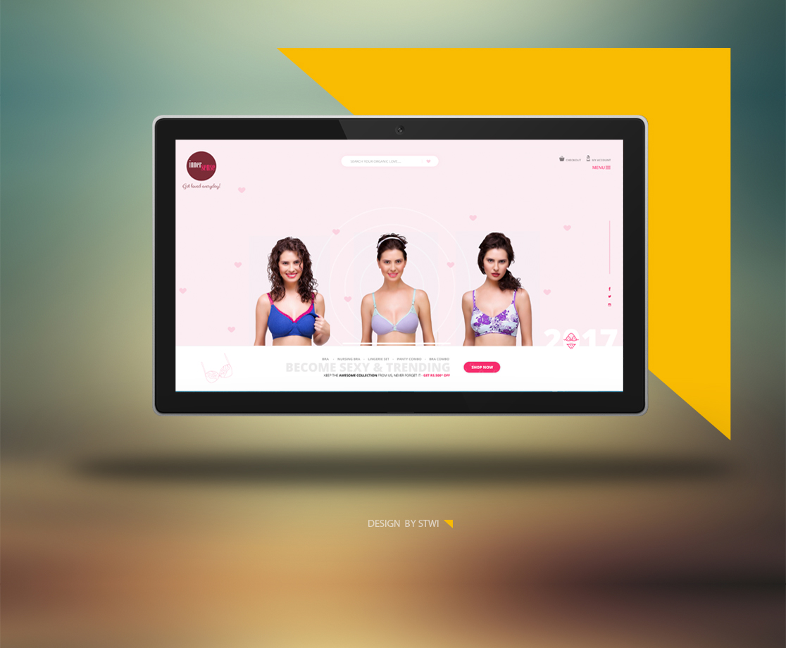 Ecommerce Website Design India - Innersense
