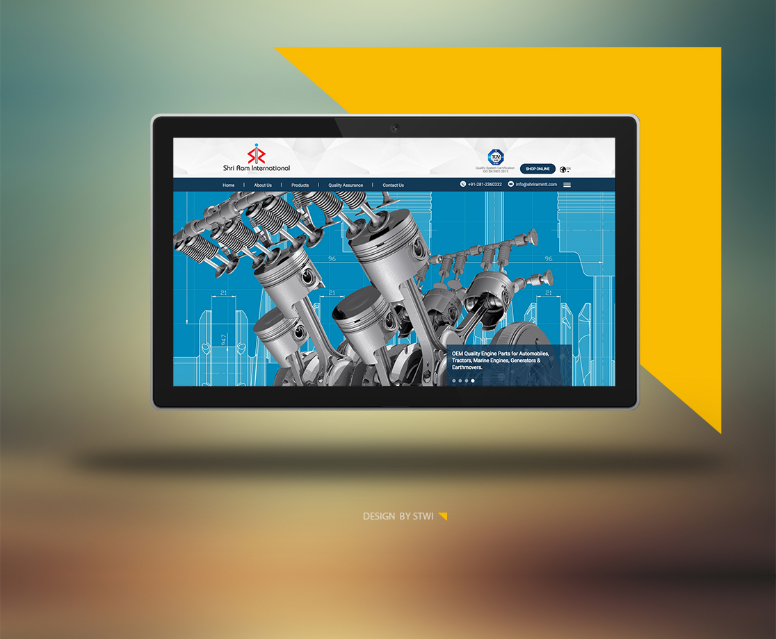 Website Design India - Shriraminternational