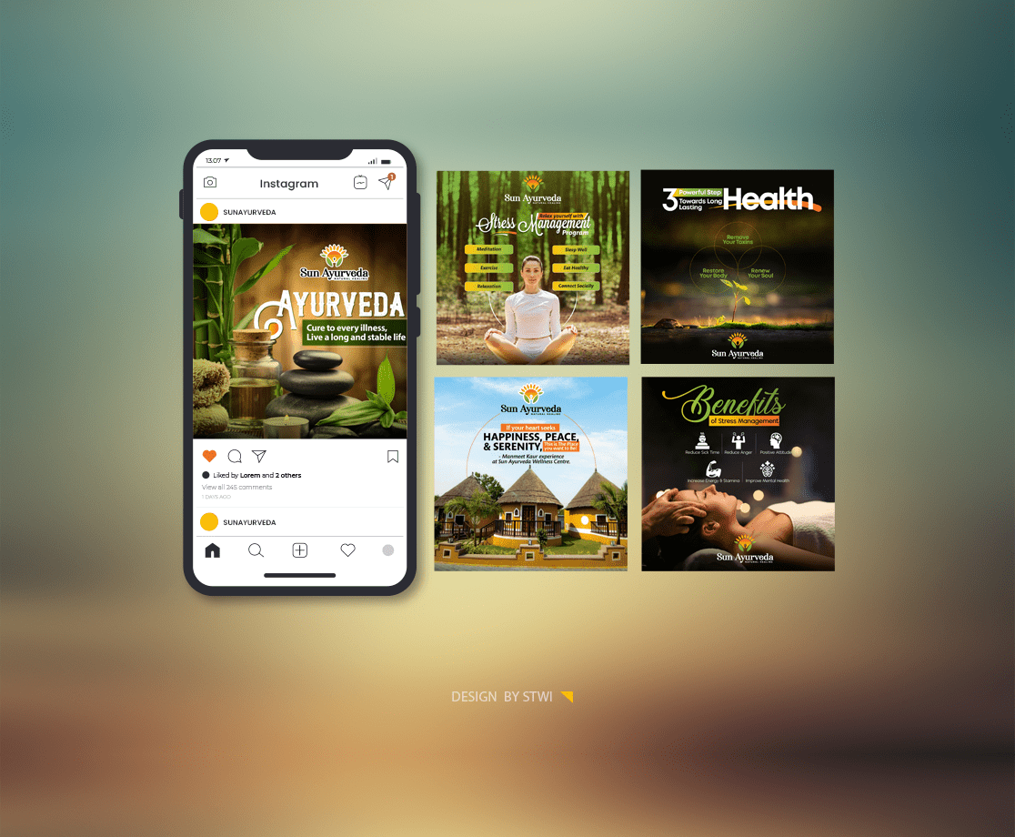 Social Media Marketig for Wellness Centre