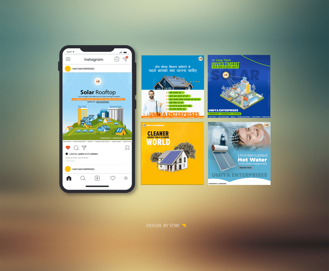 Social Media Marketig for Solar Plant